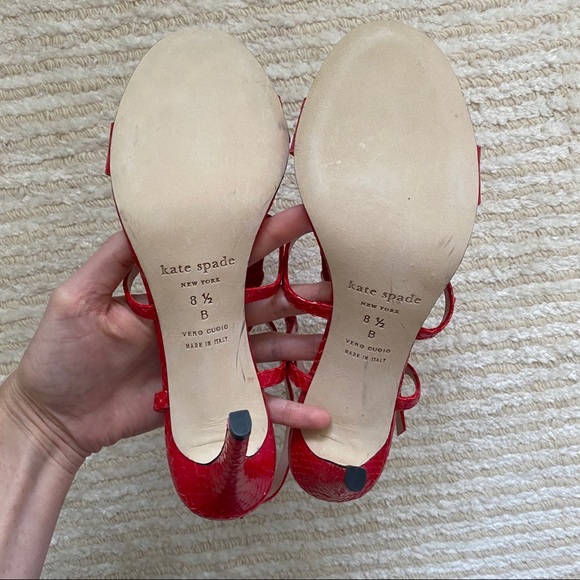 NWT Kate Spade Idalou parrot heels - Picture 14 of 16
